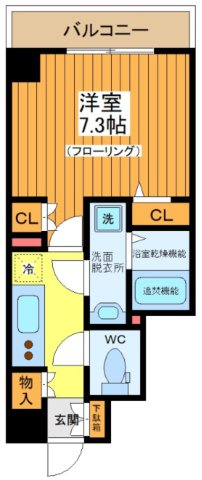 【間取り】 | フォレストMORI | ＊実際の間取りは反転タイプとなります。