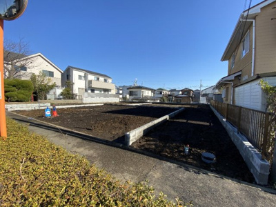 【外観】 | 藤沢市大庭　建築条件無し土地３区画　整形地