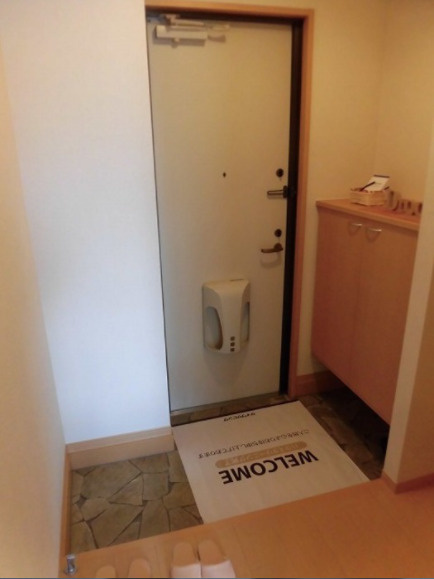 スカイコートの玄関|毎日通る玄関はこちらです