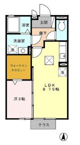 スカイコートの間取り