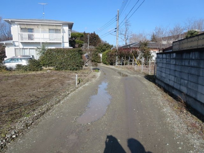 【前面道路含む現地写真】 | 那須塩原市上赤田425　土地