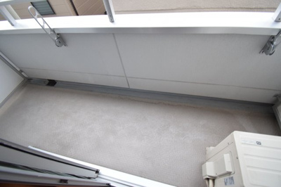 【バルコニー】 | TMコート大開 | 外からの目が気にならないバルコニーで洗濯物が干せます