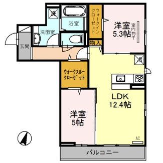 【間取り】 | ヴィア・ラッテア