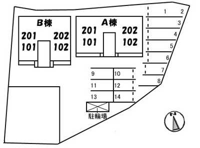 【区画図】 | シャーメゾンmf