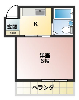 【間取り】 | 双海ハイツ