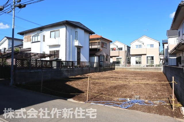 八千代市大和田　売地　約６７坪　南側４ｍ公道面の外観