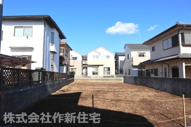 八千代市大和田　売地　約６７坪　南側４ｍ公道面の外観