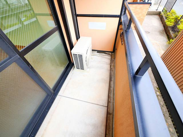 メルベーユ生駒のバルコニー