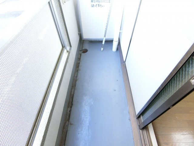 サンハイムHOKYOのバルコニー