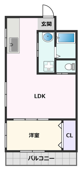 【間取り】 | 第6マンション