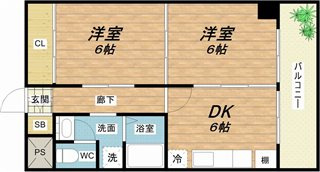 【間取り】 | 上三青山ハイツ