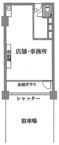 シャトレ市ヶ谷の間取り