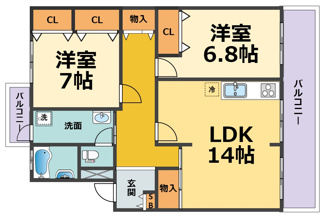 【間取り】 | パンノアール