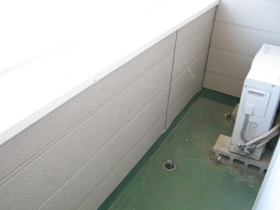 【バルコニー】 | ハイツシオン | お洗濯にも便利なバルコニー付き