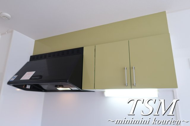 ルシアＳ＆Ｔのキッチン|レンジフード・収納棚
