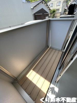 【バルコニー】 | Nefuelt | 落ち着いた時間を過ごせるバルコニーです