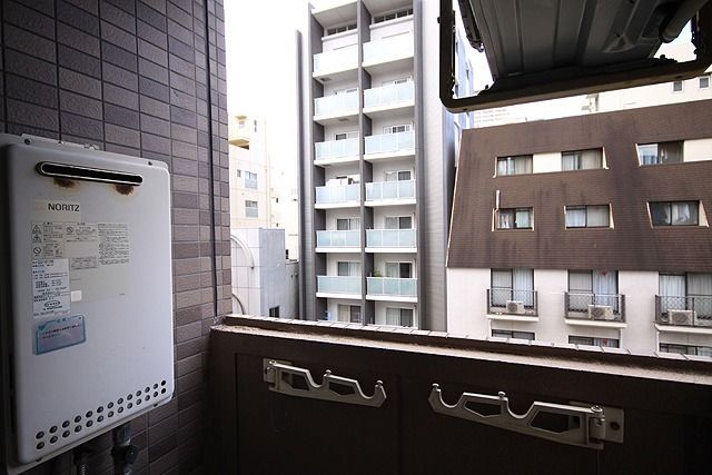 ベルフレージュ北堀江のバルコニー