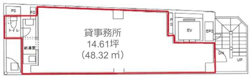 三橋ビル（ミハシビル）の間取り