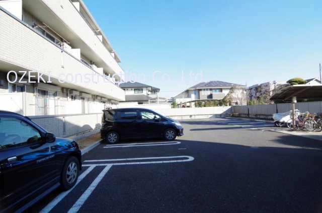 四季の森Ⅱの駐車場