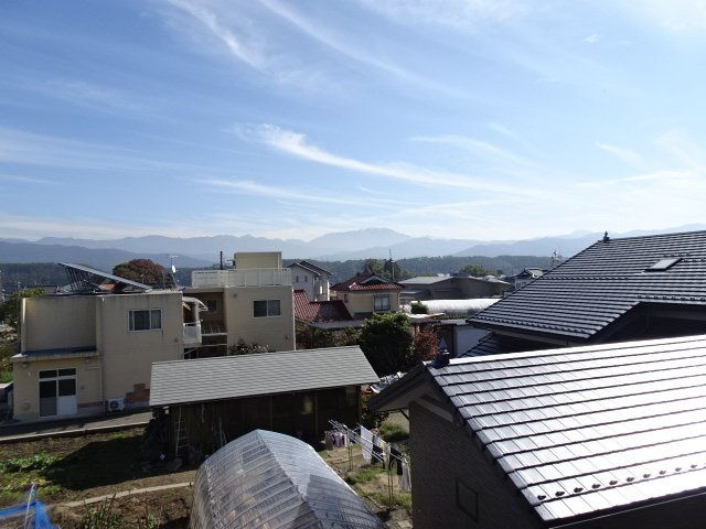 南箕輪田畑　中古住宅の展望