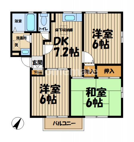 【間取り】 | フォーレⅠ