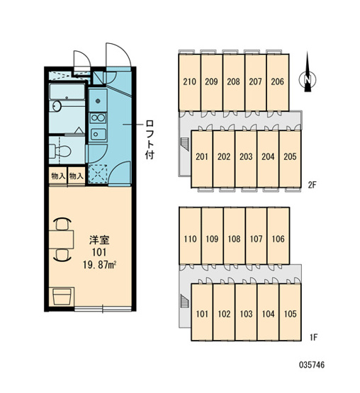 【区画図】 | パームヒルズB