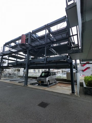 【駐車場】 | 金沢文庫三和プラザⅣ | 機械式駐車場。