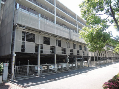 【駐車場】 | ハートビートベース横濱根岸Ａ棟 | 機械式駐車場