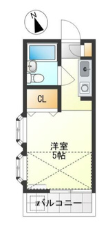 【間取り】 | コーポクラバヤシ