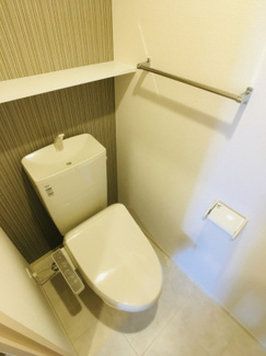 【トイレ】 | セジュール菜々彩 | 清潔感のあるトイレです