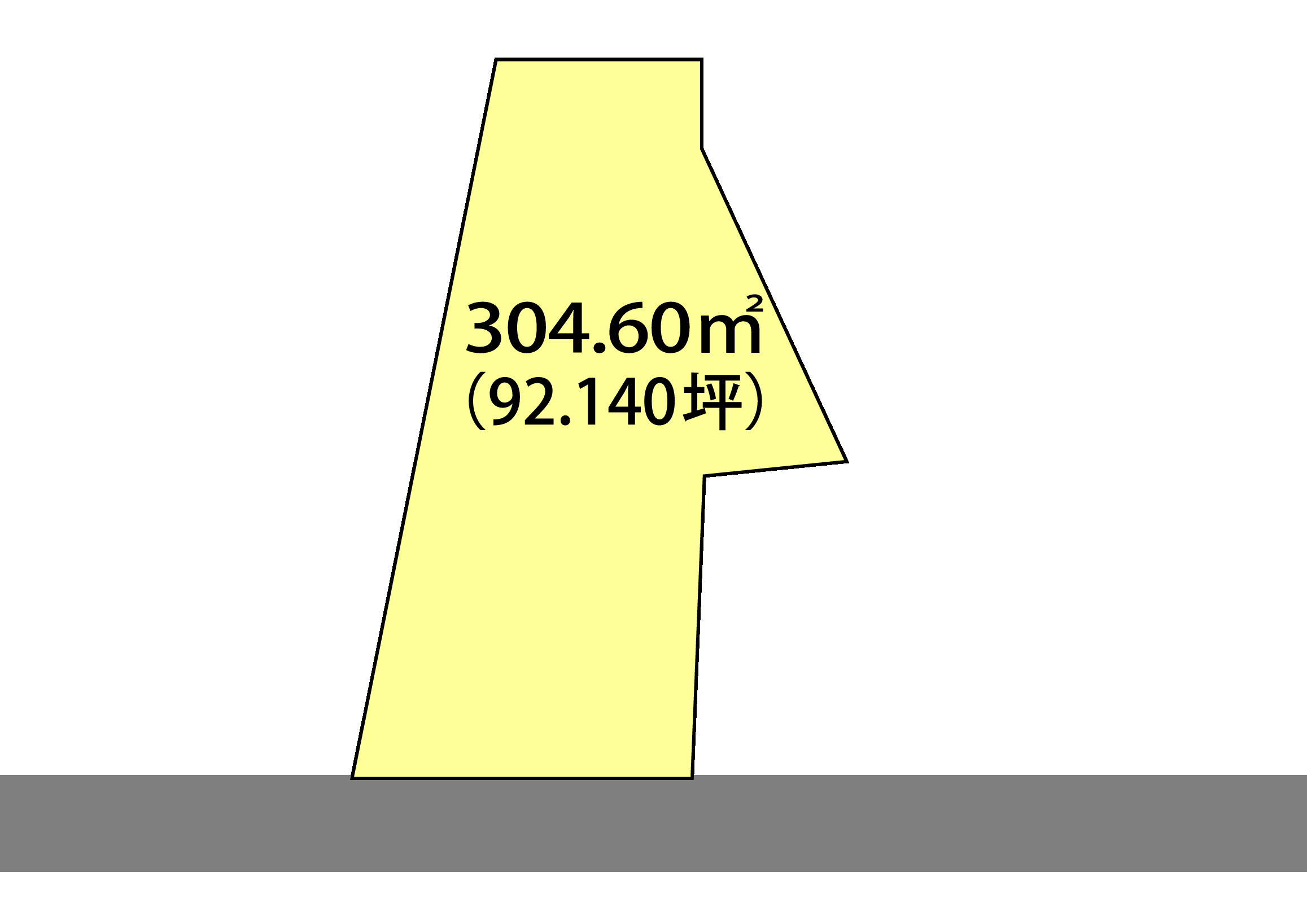 海南市大野中・土地・122251の区画図