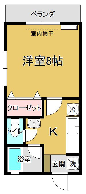 ハイツスズランの間取り