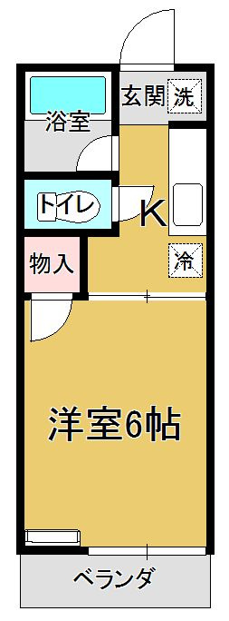 ジョリーハイツの間取り