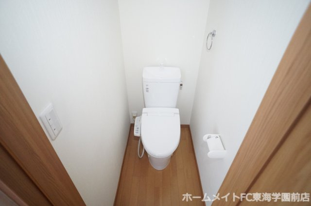 熊本市中央区渡鹿６丁目のアパートのトイレ