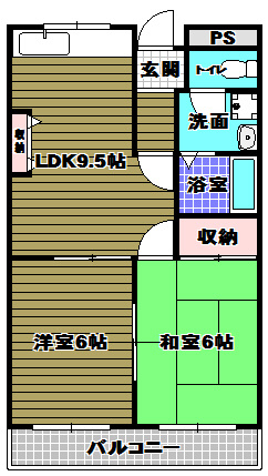 リバーサイドマンションの間取り
