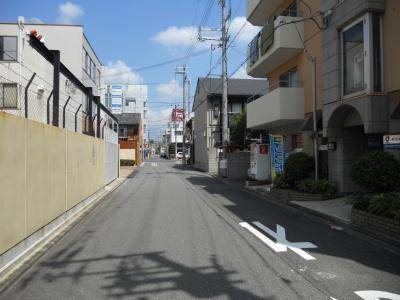 第12長栄セントラルシティーハイツの周辺|前面道路