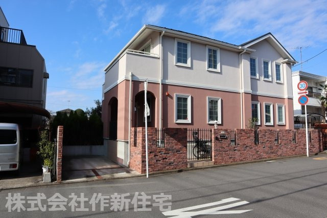 八千代市大和田新田　中古戸建　東急ホームの輸入住宅の外観