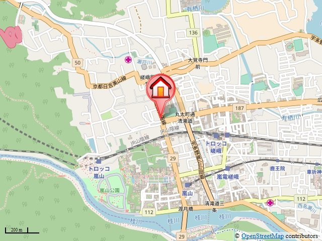 山岡マンションの地図
