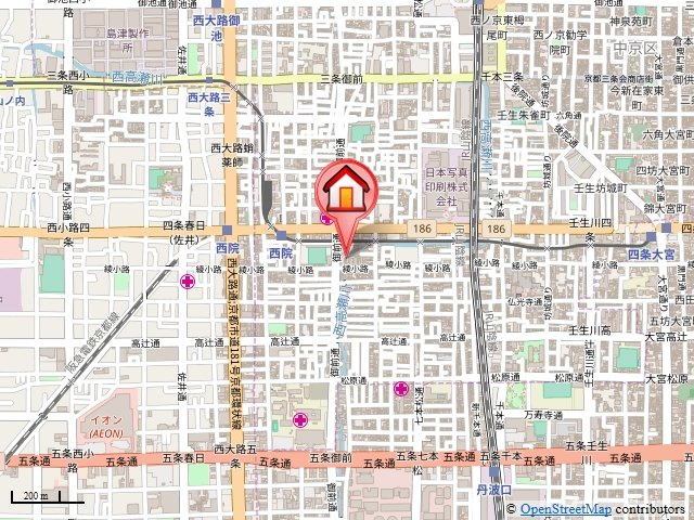 セットレジデンスの地図