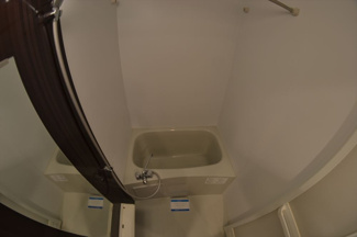 【浴室】 | エスリード谷町六丁目 | 落ち着いた空間のお風呂です