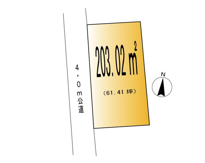 【区画図】 | 入間郡越生町越生　売地