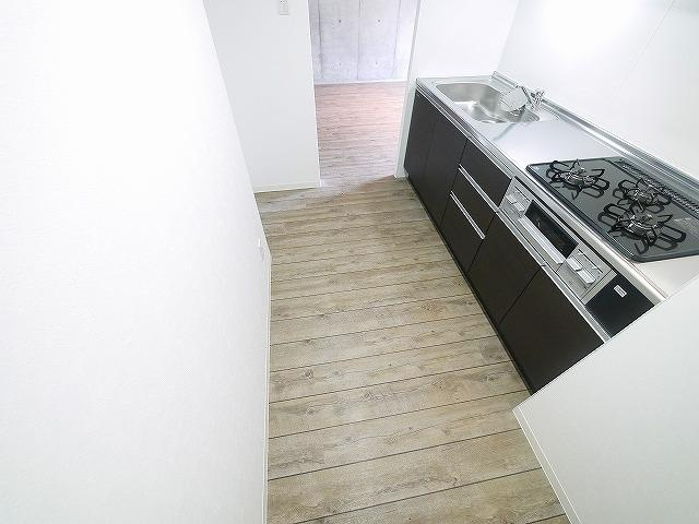 グリュックメゾン西大寺のキッチン|きれいなキッチンです