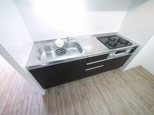 グリュックメゾン西大寺のキッチン|キッチンでお料理をお楽しみください