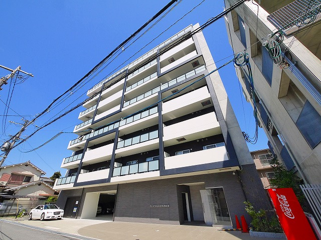 グリュックメゾン西大寺の外観|建物外観を気になさる方へ、見た目の良い物件です