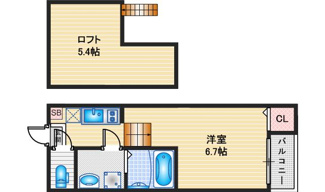 【間取り】 | ハーモニーテラス原 | 略図の為、現状優先