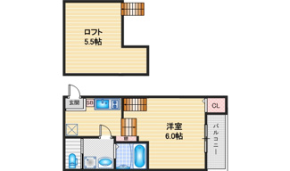 【間取り】 | ベルクレスト本陣 | 略図の為、現状優先