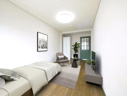 CGで家具等を配置したもので家具等は含まれません