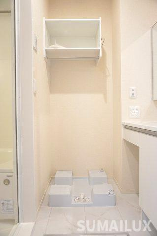 熊本市北区弓削６丁目のアパートの洗面所
