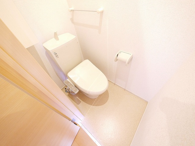 ハーベストⅠのトイレ|落ち着いたトイレです