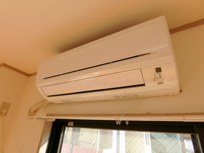 【設備】 | 兼山マンション | エアコン付き